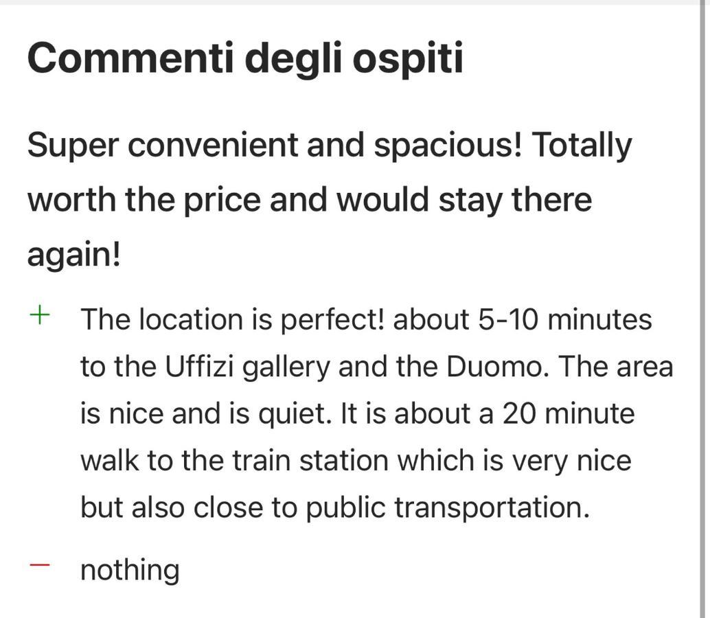 I'Biancone Apartment Florence Luaran gambar
